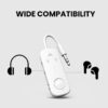 514OUah-vL._AC_SL1024_.jpg Avantree Relay - Premium Airplane Bluetooth 5.3 Adapter, Supports 2 AirPods or Headphones with aptX Adaptive, 3.5mm AUX Jack Wireless Audio Transmitter for Planes, Travel, TV (White)
