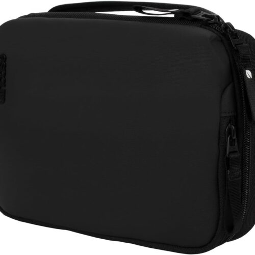 Incase A.R.C Accessory Organizer – Electronic Organizer Travel Case + Cord Storage – Efficient Cable Management – Compact & Durable Electronics Organizer, Black (10 x 3 x 2 in)