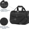 Travelpro Maxlite 5 Softside Lightweight Underseat Carry-On Travel Tote, Overnight Weekender Bag