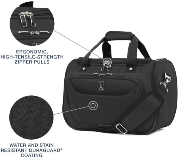 51DMAmknBaL._AC_SL1000_.jpg Travelpro Maxlite 5 Softside Lightweight Underseat Carry-On Travel Tote, Overnight Weekender Bag