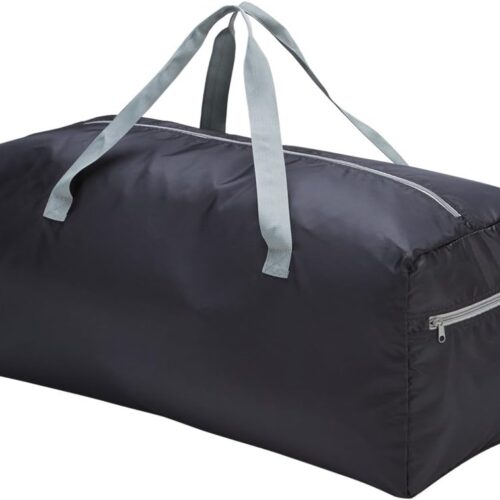 51MzZSCrj6L._AC_SL1000_.jpg Foldable Duffel Bag 30″ / 75L Lightweight with Water Rresistant for Travel-Black