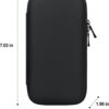 51Vy-muh6GS._AC_SL1500_.jpg Canboc Electronics Travel Organizer, MacBook Charger Carrying Case, Electronic Accessories Portable Cable Storage Bag for Charging Cords, Power Adapter, MagSafe, USB Hub, Power Bank, Earbuds, Black
