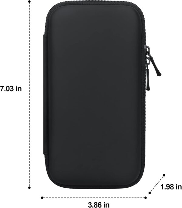 51Vy-muh6GS._AC_SL1500_.jpg Canboc Electronics Travel Organizer, MacBook Charger Carrying Case, Electronic Accessories Portable Cable Storage Bag for Charging Cords, Power Adapter, MagSafe, USB Hub, Power Bank, Earbuds, Black