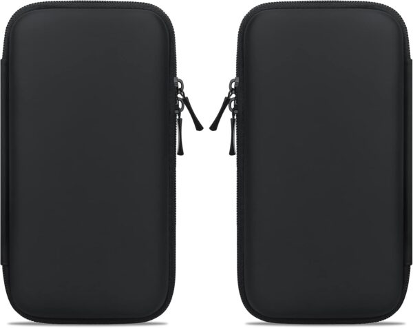 51gSCufPiXS._AC_SL1500_.jpg Canboc Electronics Travel Organizer, MacBook Charger Carrying Case, Electronic Accessories Portable Cable Storage Bag for Charging Cords, Power Adapter, MagSafe, USB Hub, Power Bank, Earbuds, Black