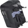 51gXooK50BL._AC_SL1000_.jpg Travel Adapter, JOOMFEEN Worldwide All in One Universal Power Wall Charger AC Power Plug Adapter with Dual USB Charging Ports for USA EU UK AUS Cell Phone Laptop (Black)