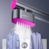 610aNH29Y-L._AC_SL1500_.jpg Jack & Rose Travel Steamer for Clothes,110-220V Portable Steamer,15s Heat Up,Steamer & Iron 2 In 1, Travel Size Garment Steamer,Large Ceramic Heat Panel,for Global & Europe Traveling