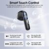 Wireless Earbuds, 2025 Bluetooth 5.4 Headphones in Ear Buds 3D Bass Stereo, 40H Ultralight Bluetooth Earbuds with 4 ENC Noise Cancelling Mic, USB-C LED, IP7 Waterproof Earphones for Android iOS Pad