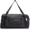HOLYLUCK Foldable Travel Duffel Bag For Women & Men Luggage Great for Gym (black) One_Size