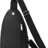 Small Sling Backpack Crossbody Sling Bag, Chest Bag Daypack Fanny Pack Cross Body Bag for Outdoors Hiking Traveling
