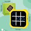 Electronic Tic Tac Toe Game - Electronic Puzzles Portable Handheld Games, 3-in-1 Tic Tac Toe Bolt Game Travel Tic Tac Toys for Educational Memory Growth, Infinite Tic-Tac-Toe Board Games for Ages 3+