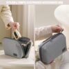 619Zf75mDtL._AC_SL1000_.jpg Kaxich Travel Electronics Organizer, Electronics Accessories Bag Portable Cable Organizer Case Waterproof Universal for Adapters Memory Cards, USB Cables (Beige)