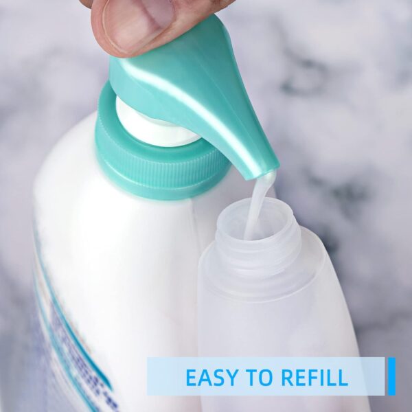 61C6Q-JGpxL._SL1500_.jpg TSA Approved Travel Bottles Set for Toiletries Travel Size Containers Kit 4 Pack Portable Leak Proof Refillable Squeeze Cosmetic Airplane Essential Shampoo Hair Conditioner Body Lotion Bath Shower Gel