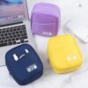 E-Tree Storage Pouch for Small Electronics and Accessories,Tech Bag,Electronic Organizer Case Compatible with MacBook Laptop Charger,Mouse,Cables,Hub,Power Bank,Earphone,Toiletries Cosmetics (Orange)