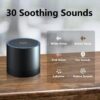 61DXzjhuceL._AC_SL1200_.jpg Portable Sound Machine Mini White Noise Machine with 30 Soothing Sounds for Newborn Kids Adults Rechargeable Sleep Brown Noise Machine with 4 Timers Memory Function for Travel Camping Home and Office