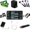 61E9gXpkIL._AC_SL1000_.jpg ProCase Electronic Organizer Cord Pouch, Travel Cable Charger Phone Accessories Bag Organizer Roll up Tech Carrying Case for USB Cables SD Memory Cards Earphone Flash Hard Drive