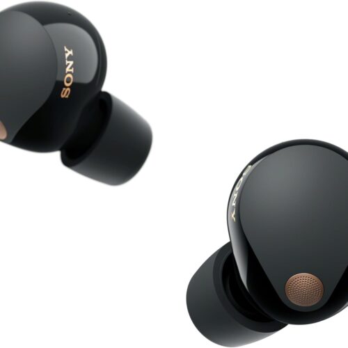 Sony WF-1000XM5 The Best Truly Wireless Bluetooth Noise Canceling Earbuds & in-Ear Headphones with Alexa Built-in, Black