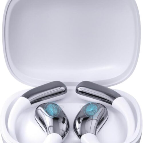 61GPDo6BHGL._AC_SL1500_.jpg One-Click Translator Earbud, Language Translator Earbuds, A38 Wireless Translation Earbuds Real Time, AI Translation Earbuds, OWS Ear Bud Translator Device for Business Travel (White)