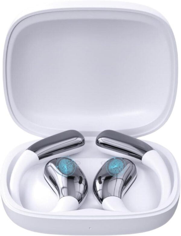 61GPDo6BHGL._AC_SL1500_.jpg One-Click Translator Earbud, Language Translator Earbuds, A38 Wireless Translation Earbuds Real Time, AI Translation Earbuds, OWS Ear Bud Translator Device for Business Travel (White)