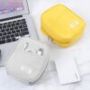 E-Tree Storage Pouch for Small Electronics and Accessories,Tech Bag,Electronic Organizer Case Compatible with MacBook Laptop Charger,Mouse,Cables,Hub,Power Bank,Earphone,Toiletries Cosmetics (Orange)