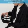 61IrNG4fhuL._AC_SL1500_.jpg Purevave Electronics Organizer, Tech Pouch for Travel, Compact Small Travel Cable Bag for Cord, Phone Charger, USB Drive, SD Card and Power Bank Black