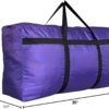61JAOriWleL._AC_SL1500_.jpg Extra Large Storage Duffle Bag with Zippers and Handles, Big Foldable Duffle Bag for Travel