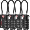 61Lp6F0HcVL._AC_SL1000_.jpg TSA Approved Cable Luggage Locks, Re-settable Combination with Alloy Body
