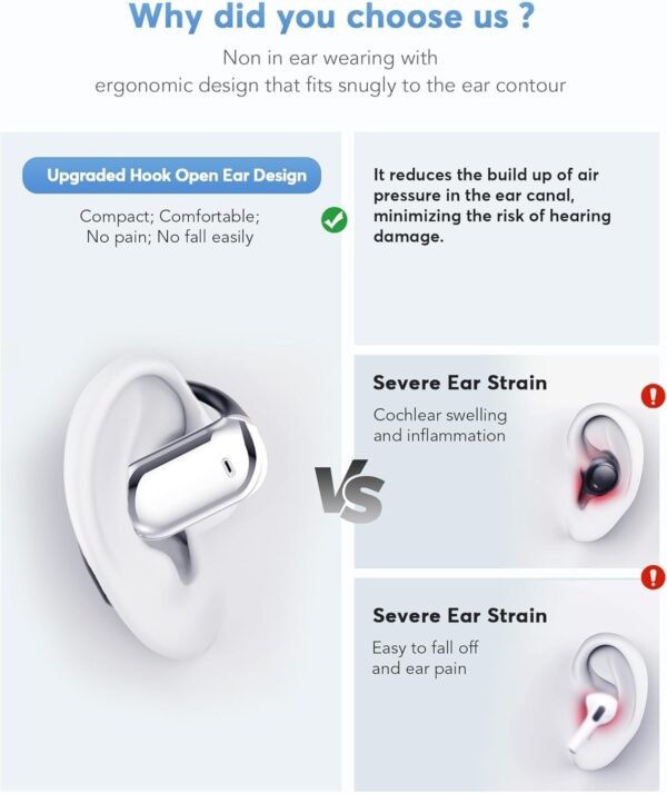 AI Language Translation Earbuds Real-Time, 144 Languages & Accents, Audifonos Traductores Inglés Español, Compatible with iOS & Android, Ideal for Travel, Business, Learning (Deep Black)