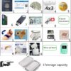 61O5TrsNXxL._AC_SL1000_.jpg Multifunctional, Practical, RFID Family Passport holder, Travel wallet (green), Travel document manager, Passport Bag, Three-layer Design, Multiple Pockets,Big Storage