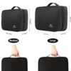 61WmwxjjPkL._AC_SL1500_.jpg MATEIN Electronics Organizer Travel Case, Water Resistant Cable Organizer Bag for Travel Essentials, Gifts for Men, Storage Bag as Accessories for Phone, Cord, Tablet, Black