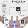 61ZfhX46H8L._AC_SL1000_.jpg 135dB Remote Motion Sensor Alarm Loud Sound for Garage, Shed. Portable Battery Operated Keypad Alert for Travel, Camp. Freestanding Indoor Home Security Motion Detecting Siren. Cordless or USB Power
