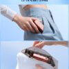 61Zh-HKQbYL._AC_SL1500_.jpg SWEETFULL Portable Handheld Mini Fan with LED Display, 2-in-1 Personal Foldable USB Rechargeable Hand Held Fan & Flashlight for Travel, Lash Eyelash, Cute Small Pocket for Women, Girls