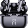 61aFcD5ju9L._AC_SL1500_.jpg Wireless Earbuds, 2025 Bluetooth 5.4 Headphones in Ear with 4 ENC Noise Cancelling Mic, New Wireless Earphones HiFi Stereo Deep Bass 40H Playtime, LED, In-Ear Bluetooth Ear Buds IP7 Waterproof, USB-C