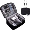 61b8aBD5NWL._AC_SL1113_.jpg Electronics Organizer, OrgaWise Electronic Accessories Bag Travel Cable Organizer Three-Layer for iPad Mini, Kindle, Hard Drives, Cables, Chargers