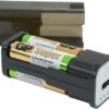 POW1 - Emergency USB Battery Powered Power Bank Compact Portable uses 4 AA Ideal for Smartphones, Tablets, Mobile, Apple, iPhone, Android/5055751557704