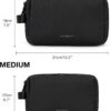 61cM6B6O9L._AC_SL1500_.jpg BAGSMART Toiletry Bag for Men, Travel Toiletry Organizer Dopp Kit Water-resistant Shaving Bag for Toiletries Accessories, Door Room Essentials, Black-medium