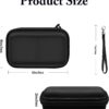 Travel Case for UCOMX/Anker MagGo 3-in-1 Charging Station, Magnetic Foldable Station Storage Holder Bag, Cable Charger Organizer Case for Apple Watch Fast Charger Cable and Adapter, Box Only(Black)