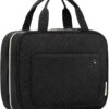 61gMY7ZvcrL._AC_SL1500_.jpg BAGSMART Toiletry Bag Travel Bag with Hanging Hook, Water-resistant Makeup Cosmetic Bag Travel Organizer for Accessories, Shampoo, Full-size Container, Toiletries (Black, Medium)