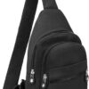 Small Sling Backpack Crossbody Sling Bag, Chest Bag Daypack Fanny Pack Cross Body Bag for Outdoors Hiking Traveling