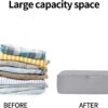 61kTOdoT9xL._AC_SL1500_.jpg Travel Packing Cubes 6 Set, Lightweight Luggage Organizers, Essential Accessories for Clothes Shoes Electronics Cosmetics Toiletries(Grey)