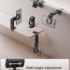 61kgfcbe5IL._AC_SL1500_.jpg JOYROOM for Magsafe Airplane Phone Holder Travel Essentials,【Unlimited Scenery】 Hands-Free Plane Phone Holder, Airplane Travel Accessories for iPhone 16 Pro Max & Magsafe Case