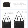 61kmvgokmvL._AC_SL1500_.jpg LOVEVOOK Travel Duffle Bag, Lightweight Weekender Bags for Women with Shoe Compartment, Puffer Gym Bag Personal Item Travel Bag, Quilted Overnight Bags and Hospital Bag for Labor and Delivery, Black