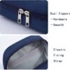 E-Tree Storage Pouch for Small Electronics and Accessories,Tech Bag,Electronic Organizer Case Compatible with MacBook Laptop Charger,Mouse,Cables,Hub,Power Bank,Earphone,Toiletries Cosmetics (Orange)