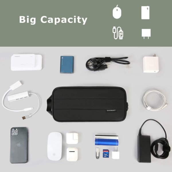 61pU2sa9LQL._AC_SL1500_.jpg BAGSMART Electronic Organizer,Travel Cable Organizer