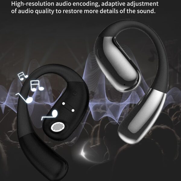61rUtjO8CuL._AC_SL1001_.jpg One-Click Translator Earbud, Language Translator Earbuds, A38 Wireless Translation Earbuds Real Time, AI Translation Earbuds, OWS Ear Bud Translator Device for Business Travel (White)