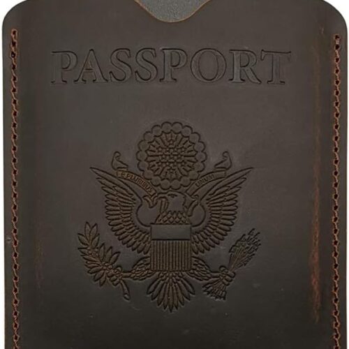 61w4EoTuVIL._AC_SL1000_.jpg Leather Passport Cover – Passport Holder Case for Men & Women – Brown