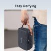 Luxtude Electronic Organizer Travel Case, Double Layer Tech Organizer Travel Case, Hard Charger Organizer, Travel Cable Organizer, Tech Bag, Travel Essentials for Charger/Mouse/Cash/Card, Tech Gifts