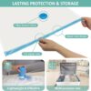 Travel Vacuum Bags with Electric Pump, 8 Pack Vacuum Travel Bags for Luggage and Suitcase, Vacuum Seal Space Saver Compression for Clothes Clothing