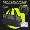 712OP20czkL._AC_SL1500_.jpg BAGSMART Gym Bags for Men Women, Foldable Travel Duffle Bag, Lightweight Weekender Duffel Bag With Shoe Compartment, Water Resistant Workout Duffle Sports Bag for Travel Yoga, Black