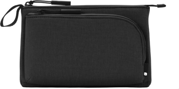 714KpWFdvKL._AC_SL1500_.jpg Incase Facet Accessory Organizer - Electronic Organizer Case, Multiple Zippered Compartments, Cable Managment, Easy Carry Loop, Water-Repellent, Travel-Friendly – Twill Black