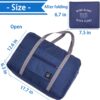 714b2ktu2dL._AC_SL1500_.jpg 4PCS Foldable Travel Duffel Bag Tote Carry on Luggage Bag Spirit Airlines Personal item Sports Gym Bag Water Resistant Weekender Overnight Bags for Women and Men (Mix Colors)